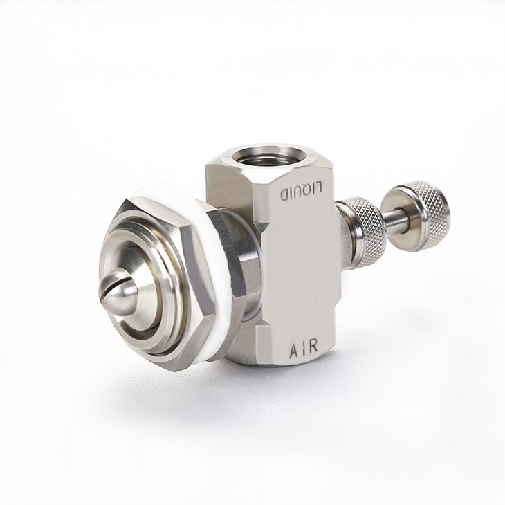 Siphon-Fed Flat Fan Air Atomizing Nozzles